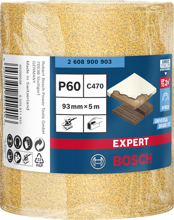 Bosch Expert C470 Slibeskive Groft grus P60 1 stk