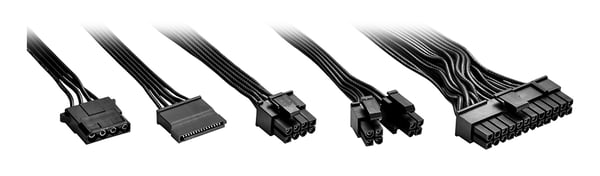 Miniatyrbillede 2 af 4: Sharkoon Rebel P10 enhed til strømforsyning 550 W 24-pin ATX ATX Sort