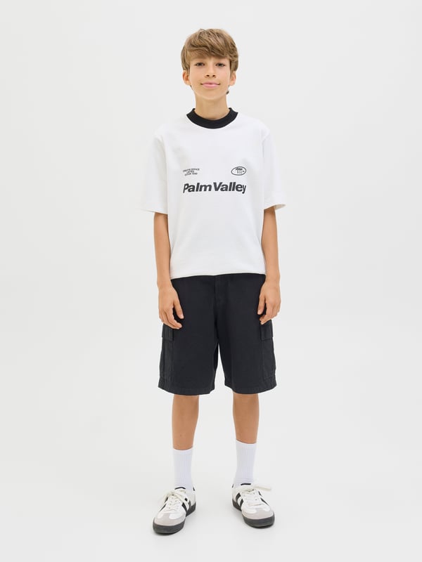 Miniatyrbild 5 av 7: Jack & Jones 12285026_2161_146 shorts Cargo Unisex Svart