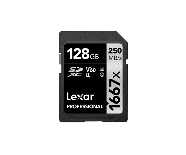 Lexar SDXC, 128 GB UHS-II Klass 10