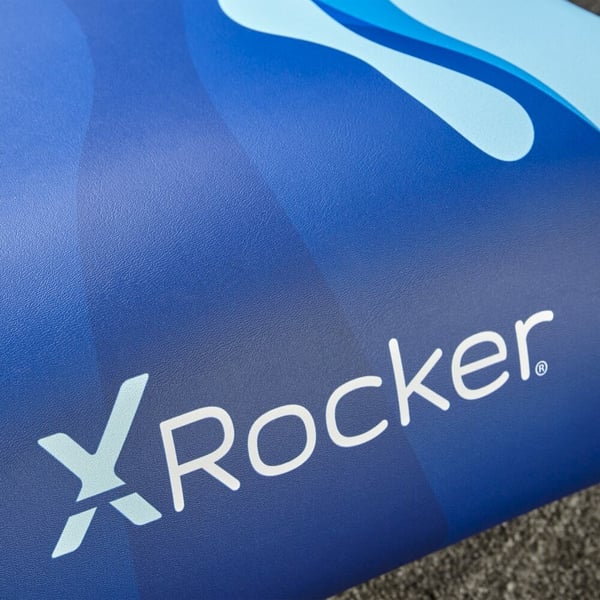 X Rocker 2022085 video spillestol Spillekonsolstol Polstret vatteret sæde Blå