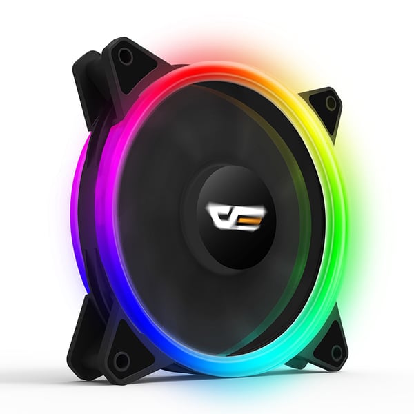 darkFlash DR12 PRO kylsystem för dator Datorväska Fan 12 cm Svart 1 styck