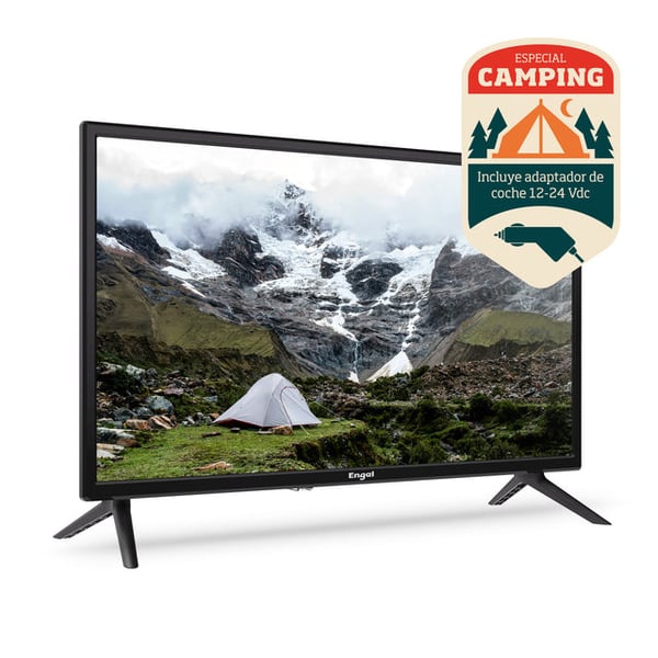 Miniatyrbild 7 av 7: Engel LE2462CA TV-apparat 61 cm (24") HD Svart 180 cd/m²
