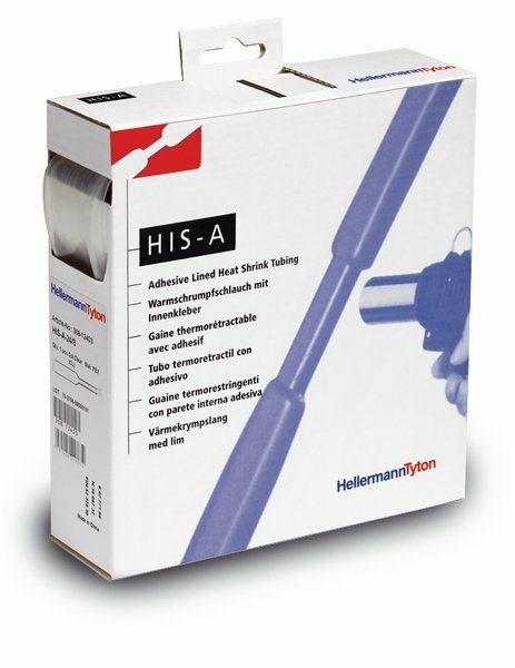 HellermannTyton VARMESKRUMPESLANGE DW M. LIM / HELL HIS-A-6/2 TRANSPARENT 308-10603