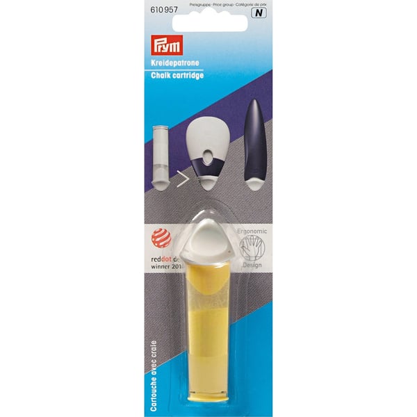 Prym 610957 gatukrita Kritpatron Gul 1 styck