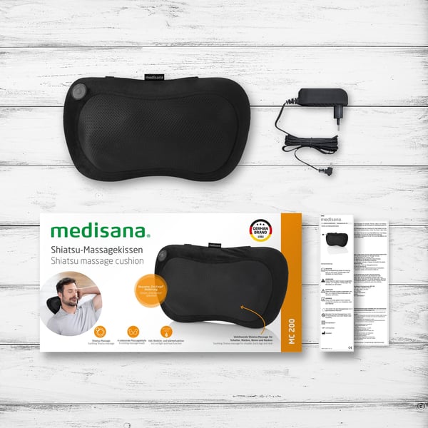 Medisana MC 200 massageapparat Tilbage, Ben, Nakke, Skuldre Sort