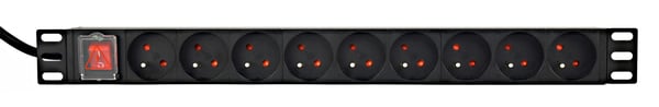 Pikkukuva 1 / 5: Gembird *Rack power strip PDU 9xFR 1U 16A F