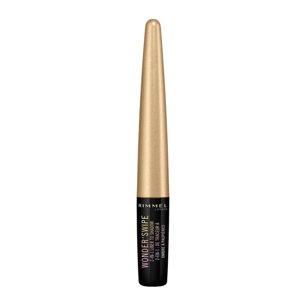 Miniatyrbillede 1 af 4: Rimmel Wonder’swipe 2-in-1 Liner To Shadow eyeliner 1,7 ml Kohl 003 Ballin’