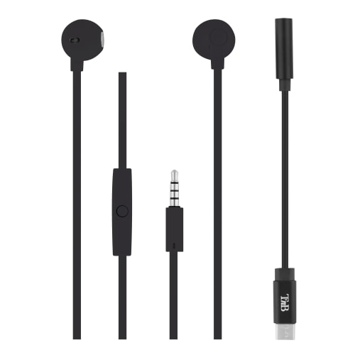 Pikkukuva 1 / 6: T'nB Sweet Kuulokkeet Langallinen In-ear Puhelut/Musiikki USB Type-C Musta