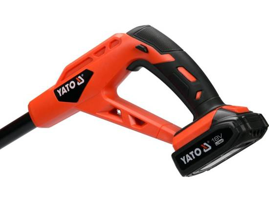 Yato YT-82830 børsteskærer & strengtrimmerer 30 cm Batteri Sort, Orange