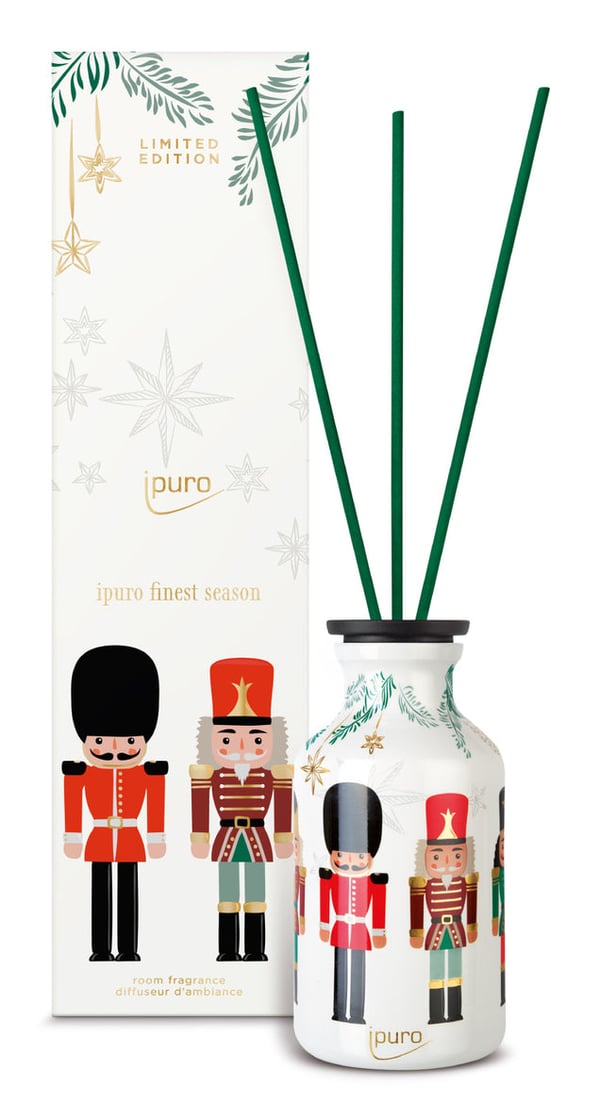 ipuro Raumduft finest season duftespreder Duftflaske Glas, Plast Brun