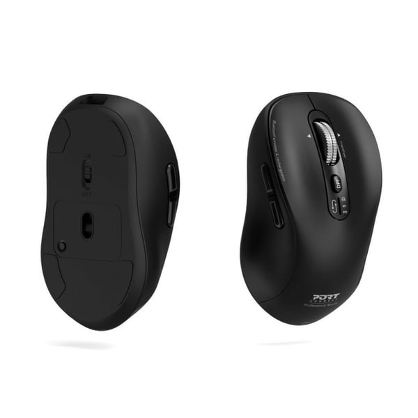 Miniatyrbild 4 av 5: Port Designs 900707C datormöss Hem Högerhand Trådlös RF + Bluetooth 3200 DPI