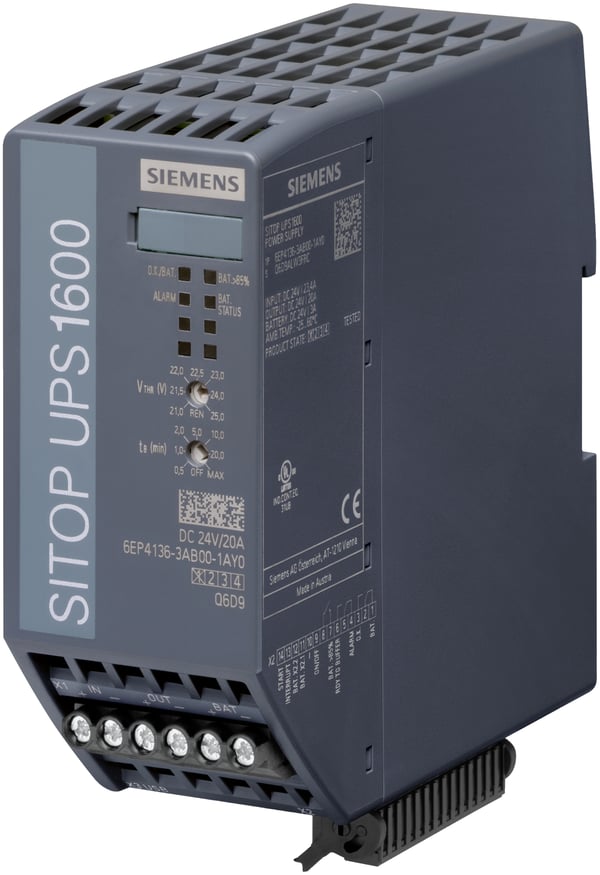 Miniatyrbild 1 av 4: Siemens 6EP4136-3AB00-1AY0 strömskydd (UPS)