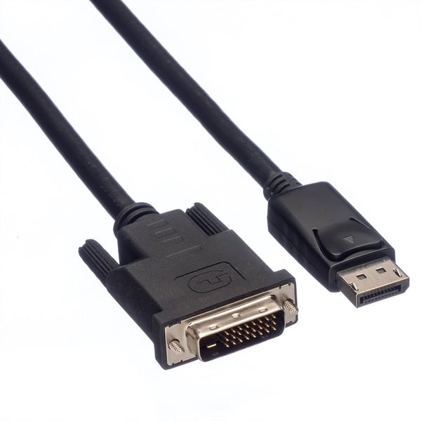 ROLINE 11.04.5772 videokabeladapter 2 m DisplayPort DVI Svart