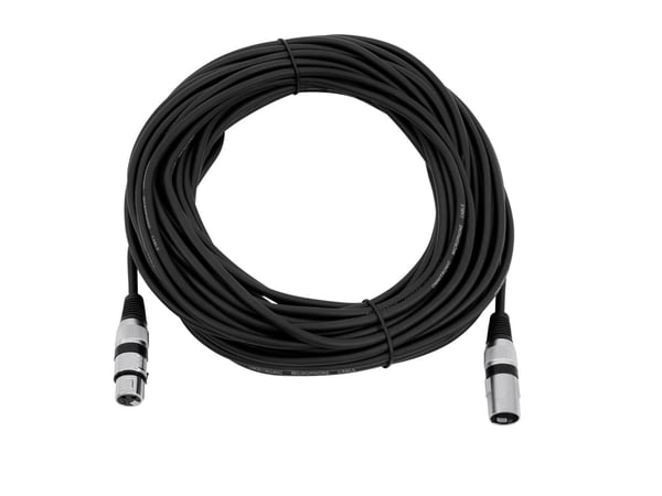 Miniatyrbillede 2 af 3: Omnitronic 3022058N lydkabel 20 m XLR (3-pin) Sort