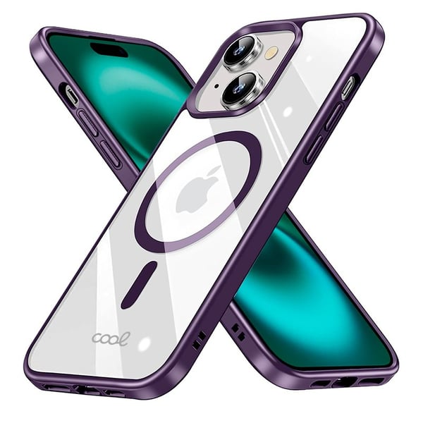 Miniatyrbild 6 av 7: COOL Accesorios COOL mobiltelefonfodral 17 cm (6.7") Mobilskal Transparent, Violett