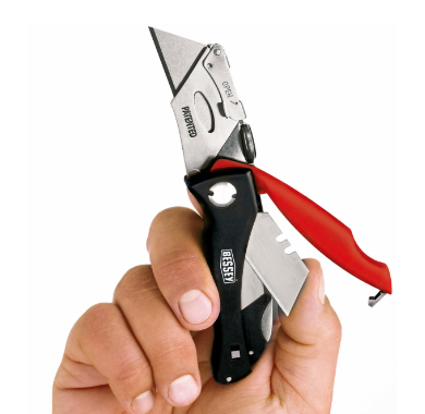 BESSEY DBKPH-SET mattknivar Svart, Röd Fast knivblad