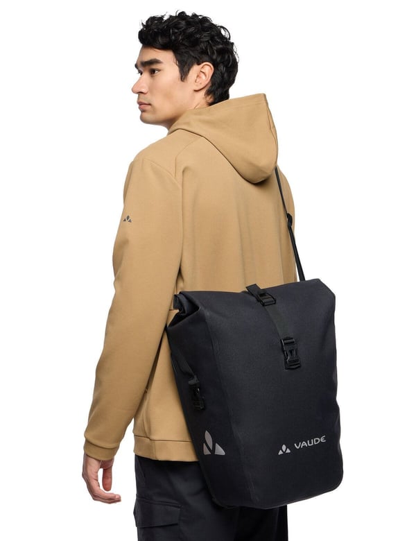 VAUDE 12806 Bagside Cykeltaske 48 L Polyamid, Polyurethan Sort