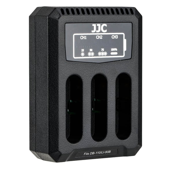 JJC DCH-DB110 laturi Digitaalikameran akku USB