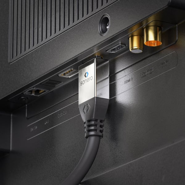 sonero S-HC000-075 HDMI-kabel 7,5 m HDMI Typ A (standard) Svart