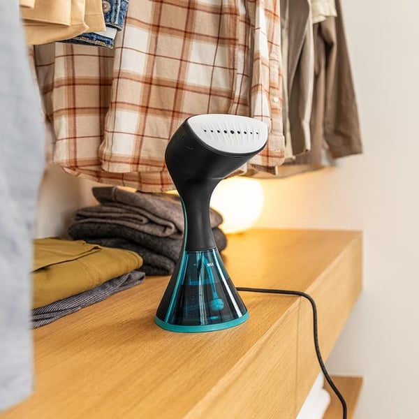 Cecotec 08505-80 klädångare Handhållen klädångare 2100 W Blå, Grå