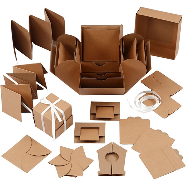 Miniatyrbillede 1 af 4: Creativ Company 25380 gavepapir Gavepapirsboks