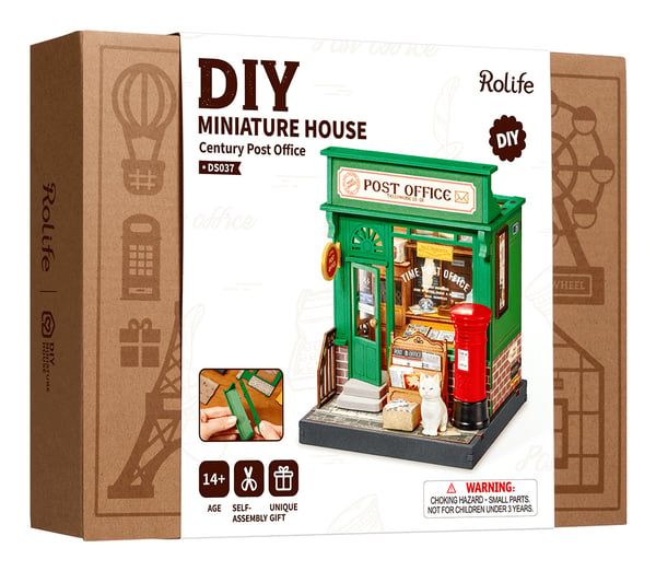 ROBOTIME DS037 DIY minitalo ja lukunurkkaus