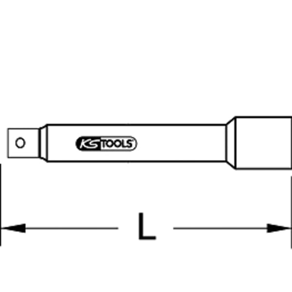 KS Tools 130.0317 svensknøgle adapter & forlænger 1 stk