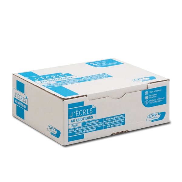 GPV France 2715 kirjekuori DL (110 x 220 mm) Valkoinen 500 kpl