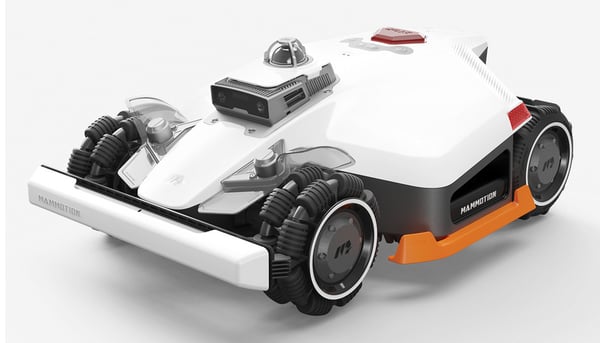Mammotion LUBA 3 AWD 3000 Robotgräsklippare Batteri Vit