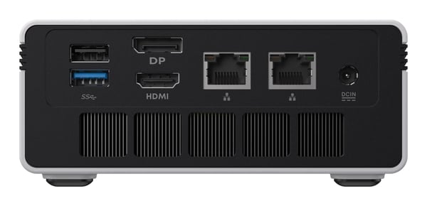 Chuwi UBox AMD Ryzen™ 5 6600H 16 GB DDR5-SDRAM 512 GB SSD Windows 11 Pro Mini PC Sølv