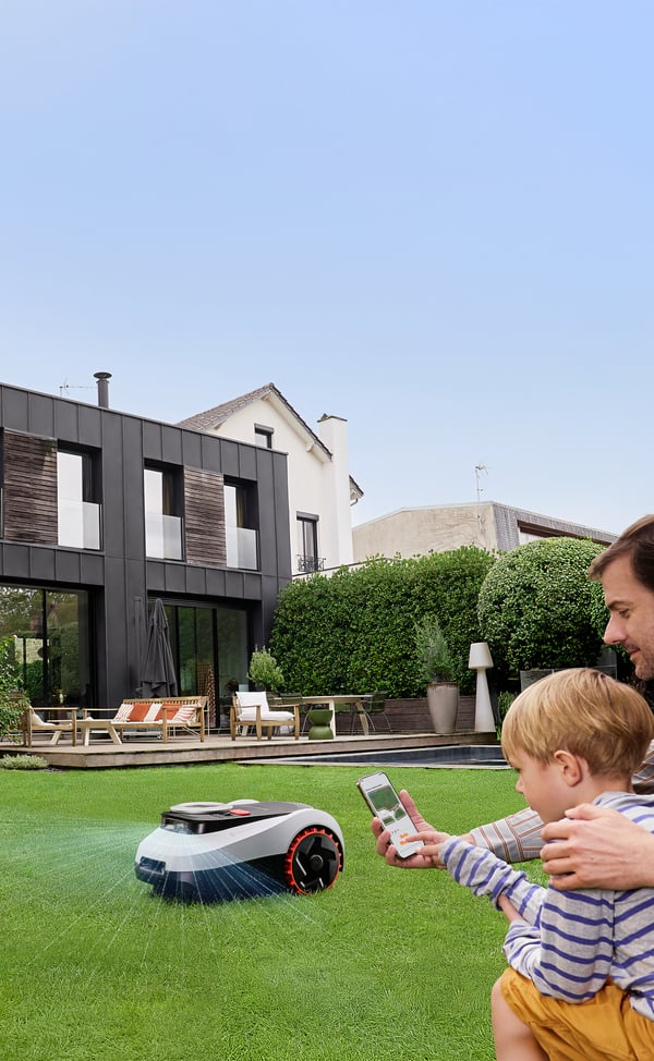 Miniatyrbild 6 av 6: Segway 8721264220196 gräsklippare Robotgräsklippare Batteri Svart, Grå