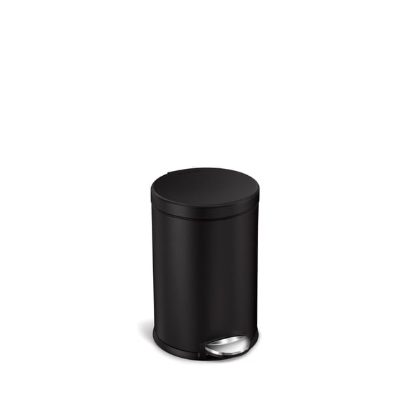 simplehuman CW2091 skraldespand 4,5 L Rund Stål Sort