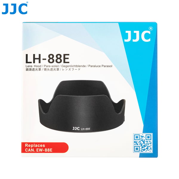 JJC LH-88E modlysblænder Rund Sort