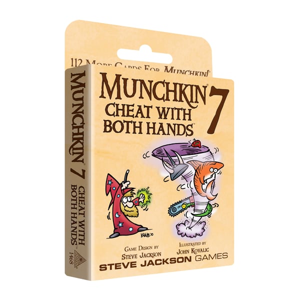 Munchkin 7 — Cheat With Both Hands Kortspil Rollespil