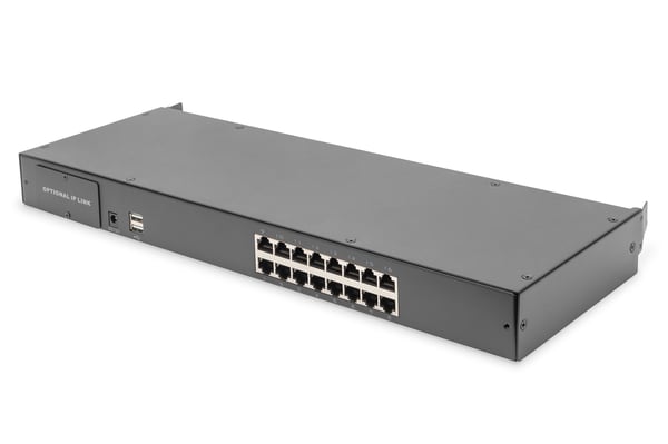 Miniatyrbillede 9 af 9: Digitus DS-72221-5US rack-konsol 48,3 cm (19") 1920 x 1080 pixel Sort 1U