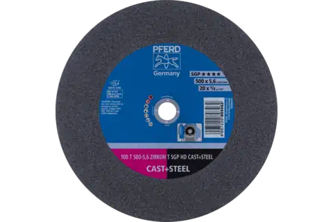 Miniatyrbild 1 av 3: PFERD Stationary cut-off wheels ZIRKON SGP HD CAST+STEEL 5 styck