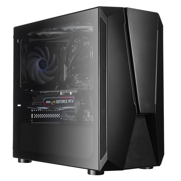 Silverstone FARA V1M PRO Tower Musta