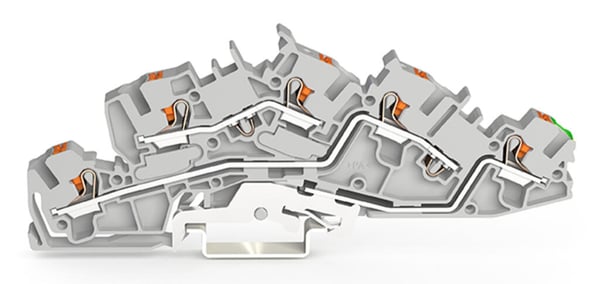 Miniatyrbild 1 av 3: Wago 2205-7645 terminal Grå