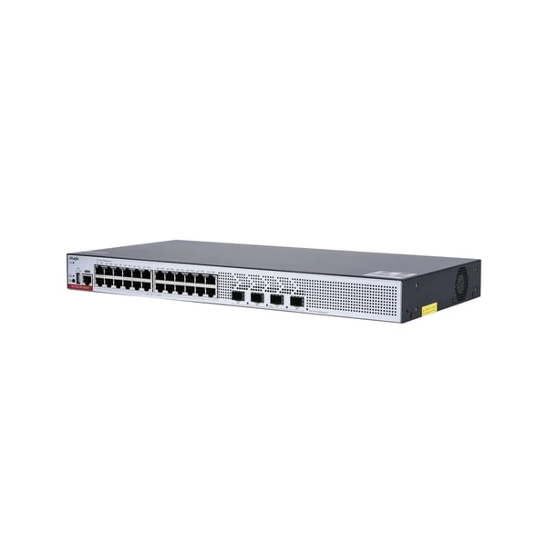 Ruijie Networks RG-CS83-24GT4XS-P verkkokytkin Hallittu L3 Gigabit Ethernet (10/100/1000) Power over Ethernet -tuki 1U Harmaa