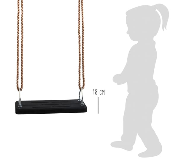 Small foot 6121 terrassegynge Sort, Brun 100 kg 3 År