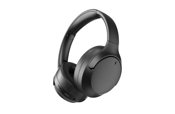 Gembird GMB Audio BHP-ANC-01 kuulokkeet ja kuulokemikrofoni Langallinen & langaton Pääpanta Musiikki USB Type-C Bluetooth Musta