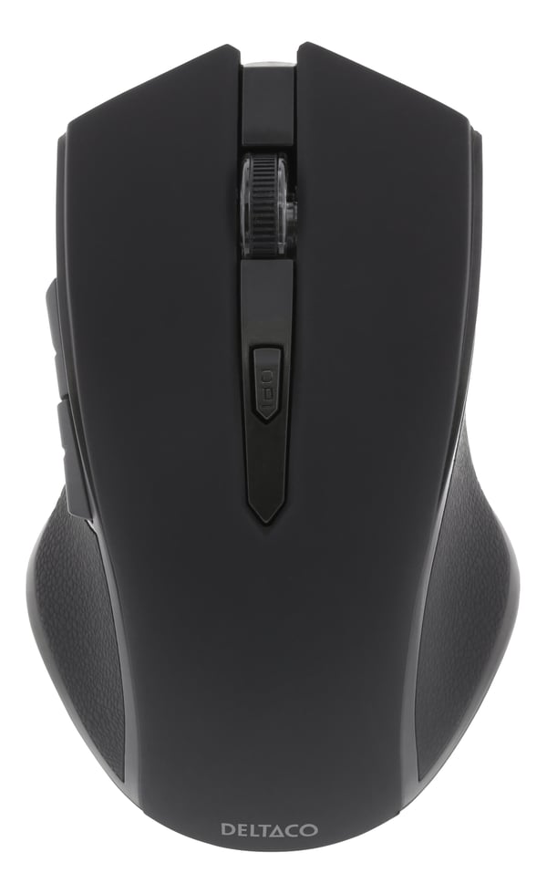 Miniatyrbillede 3 af 4: Deltaco MS-763 mus Kontor Ambidextrous RF trådløst Optisk 1600 dpi