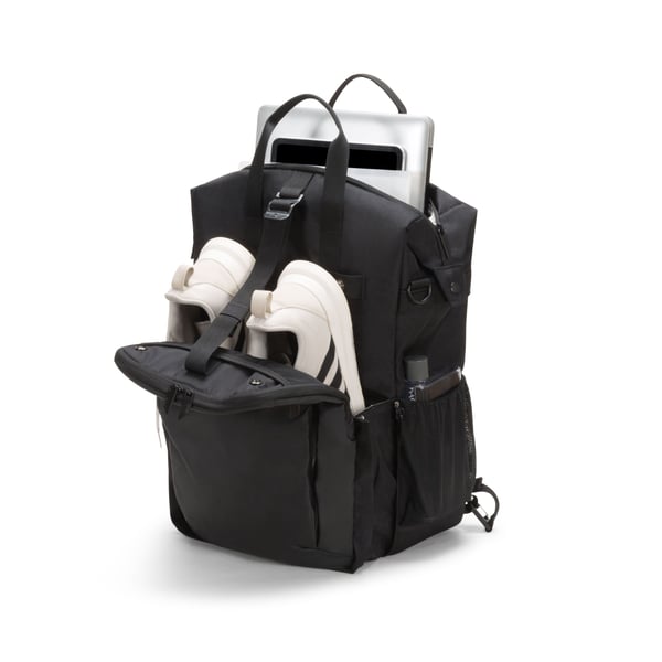DICOTA Dual GO 39,6 cm (15.6") Rygsæk Sort