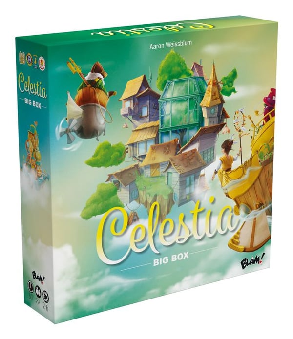Pikkukuva 12 / 12: Blackrock Games CELESTIA BIG BOX 30 min Korttipeli
