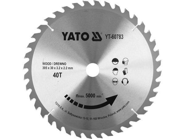 Yato YT-60783 rundsavklinge 1 stk
