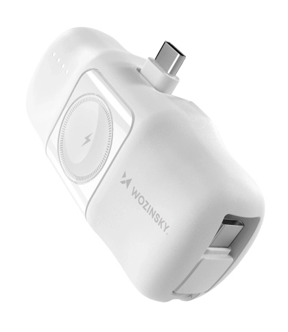 Wozinsky WF16-YCS 5000 mAh Langaton lataaminen Valkoinen