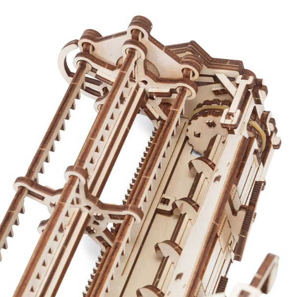 Miniatyrbillede 12 af 14: Eco Wood Art Grain Harvesting Combine GH800 3D puslespil 864 stk Køretøjer