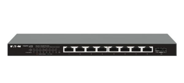 Eaton NG8POE-M2 netværksswitch Sort