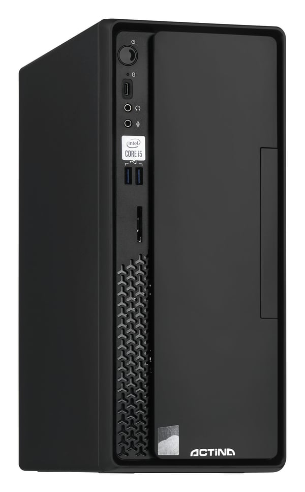 Miniatyrbillede 1 af 8: Actina 5901443334361 PC Intel® Core™ i3 i3-12100 8 GB DDR4-SDRAM 512 GB SSD Windows 11 Home Mini Tower Sort